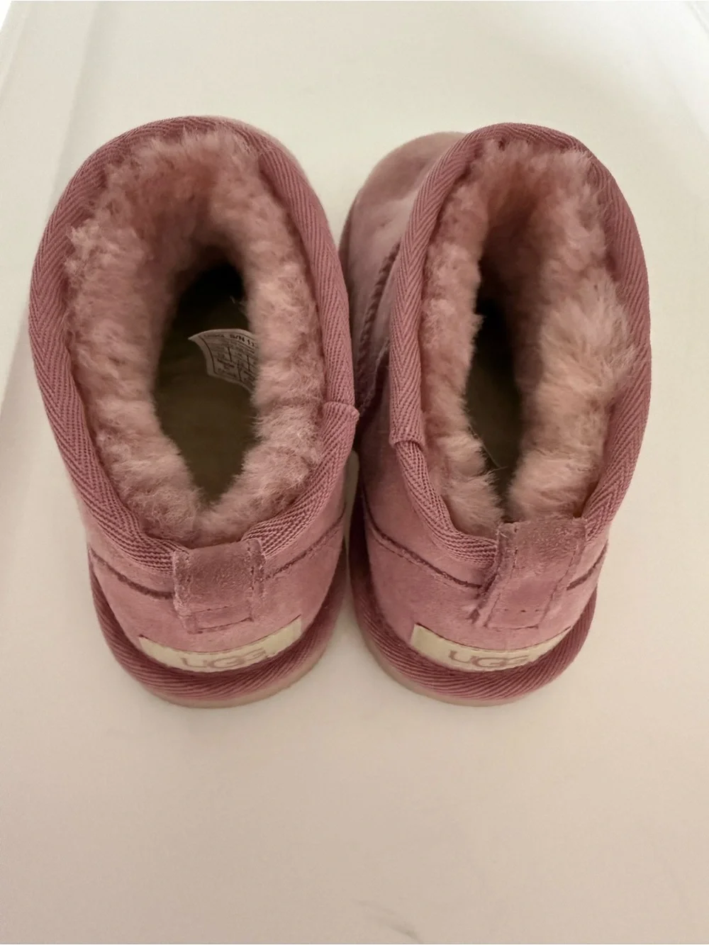 UGG Girls kids classic Ulta mini - Dusty Pink